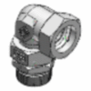 Adjustable elbow couplings