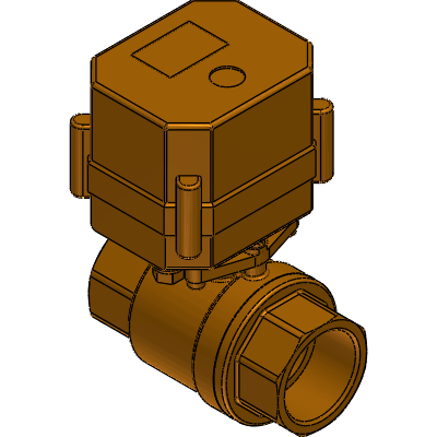 1 WRAS Stainless ball valve motorised OpenClose + Failsafe Stainless Steel 110vAC, 12vAC, 12vDC, 230VAC, 24vAC, 24vDC - Connexion