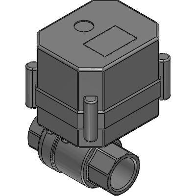 12 WRAS Stainless ball valve motor actuated modulating Stainless Steel 12vDC, 24vDC - Connexion