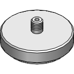 Pad with locking fitting