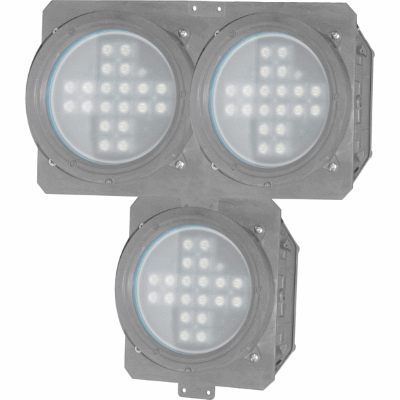 Explosion proof luminaire fixed mounting