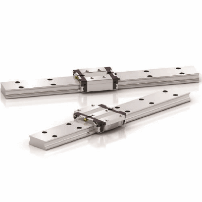 Wide 4-Row Ball Bearing Linear Guide