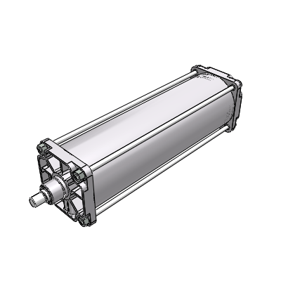 Custom Pneumatic Cylinders that are mounted on the rides