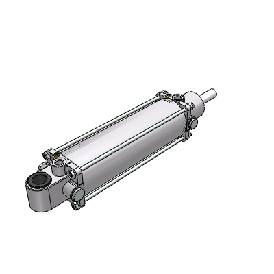 Custom pneumatic cylinders for bus and/or train doors