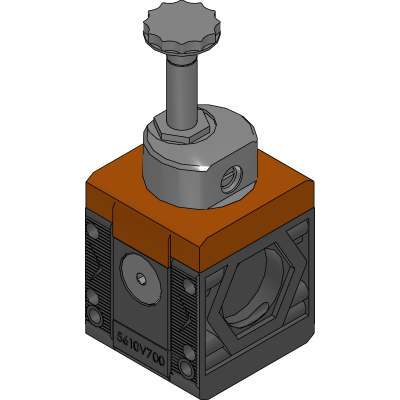 DamenCNC 5610V700 Syntesi-SY1 V3V ELPN SHUT-OFF Valve 32 Industrial Valves