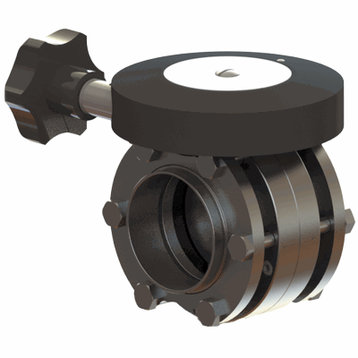 Definox Butterfly20valve2020dpx20ebc20micrometric20handle Industrial Valves