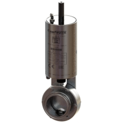 Automatic butterfly valve DPAX GEN 2 CLAMP