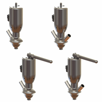 Robinet prise d'échantillon automatique PEAX DN10 DIN SOUDURE EN BOUT