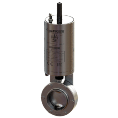 Automatic butterfly valve DPAX GEN 2