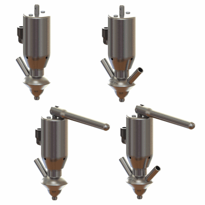 Robinet prise d'échantillon automatique PEAX DN06 DIN SOUDURE EN BOUT