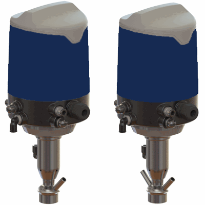 Robinet prise d'échantillon automatique PEAX DN06 DIN SOUDURE SUR PAROI avec boitier Sorio