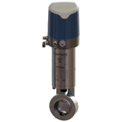 Automatic butterfly valve DPAX GEN 2  with Sorio control box
