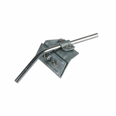 Pinza de conexión para protección contra rayos