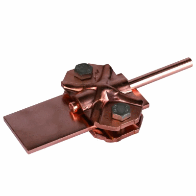 Disconnection clamp for lightning protection