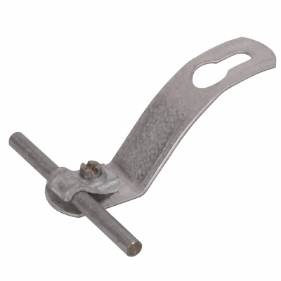 Roof conductor holder for lightning protection