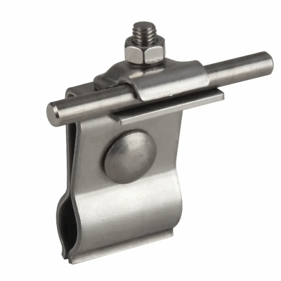 Roof conductor holder for lightning protection