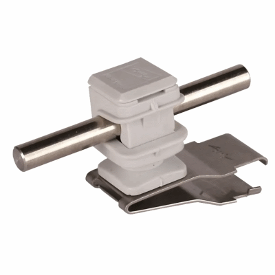 Roof conductor holder for lightning protection