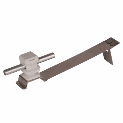 Roof conductor holder for lightning protection