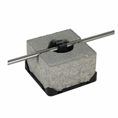 Roof conductor holder for lightning protection
