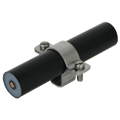 Conductor holder for lightning protection