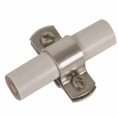 Conductor holder for lightning protection