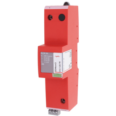 Combined surge arrester type 1 + type 2 DEHNvenCI 1-pole 255V AC with backup fuse