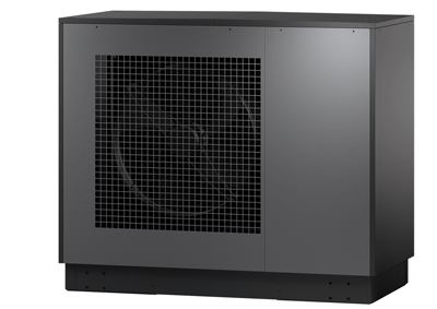 Air-to-water heat pump for heating and cooling, Up to 35 kW heating load