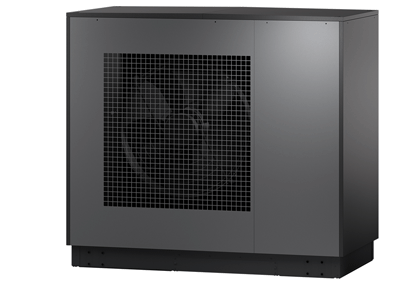 Air-to-water heat pump for heating and cooling, Up to 60 kW heating load