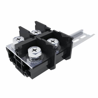 Feed-Through single level,Screw Connection,Width:33.00mm,M10,600V,230A