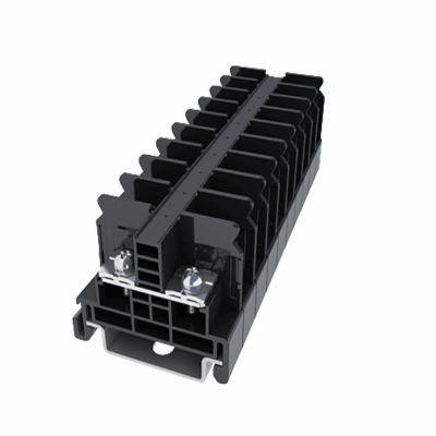 Feed-Through single level,Screw Connection,Width:10.50mm,M4,600V,30A