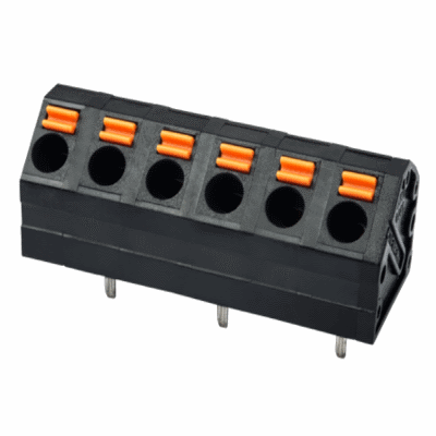 PCB Terminal Blocks,Push-in Design,Pitch:5.08mm,300V,10A