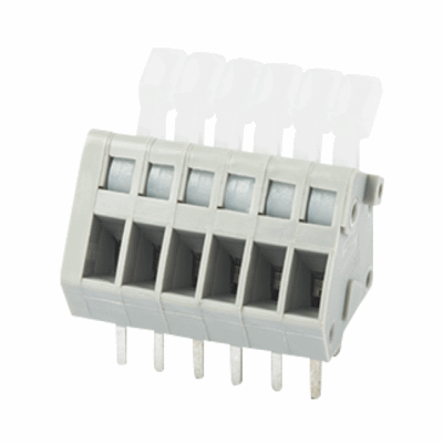 PCB Terminal Blocks,Spring Clamp Connection,Pitch:2.54mm,300V,4A