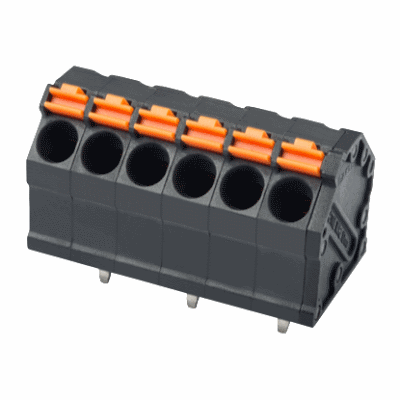 PCB Terminal Blocks,Push-in Design,Pitch:5.00mm,300V,20A