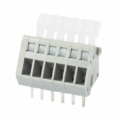 PCB Terminal Blocks,Spring Clamp Connection,Pitch:2.50mm,300V,4A