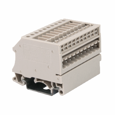 Plug-in Connection Terminal Block,Screw Connection,Width:5.08mm,M3,300V,20A