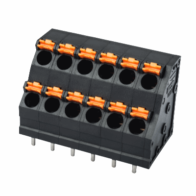 PCB Terminal Blocks,Push-in Design,Pitch:5.00mm,300V,10A