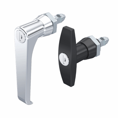 T- and L-Handles for Rod Latches