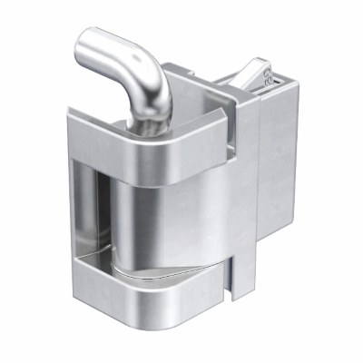 DST Hinge Pr05 180° Stainless steel