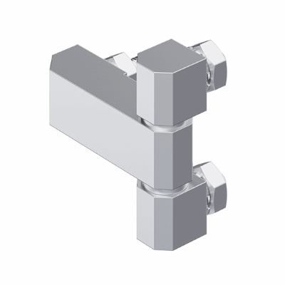 Hinge Pr01 180° Stainless Steel