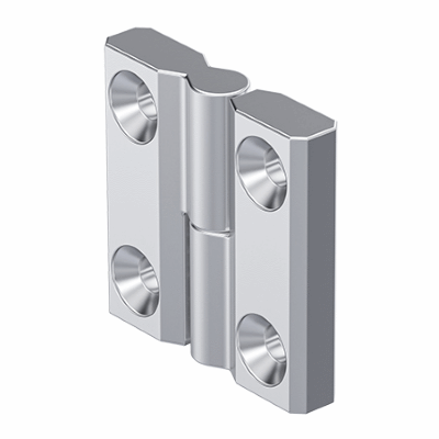 Hinge 50x50 Pr01 125° Stainless Steel