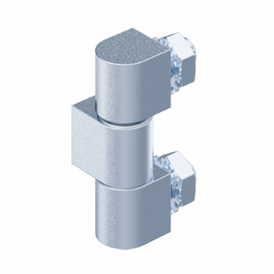 Corner Hinge Pr04 180° Tempered Steel