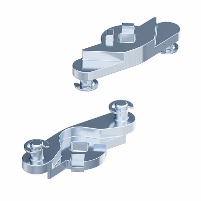 3-Point Cam Adapter 45° zinc die
