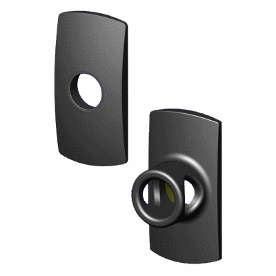 Schlüsselschild für Stangenschloss PrA