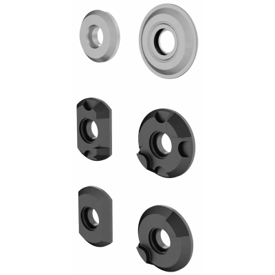 Bezels for heavy duty latches