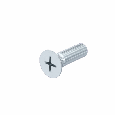 Countersunk Screws and Hexagon Nuts