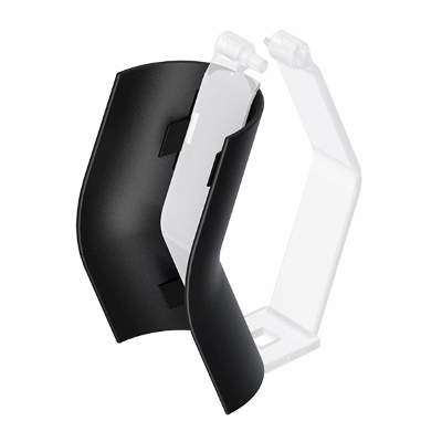 Clip-on Radius for Cable Management