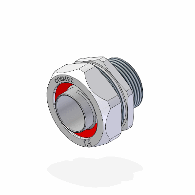 Connectors for metal flexible conduits