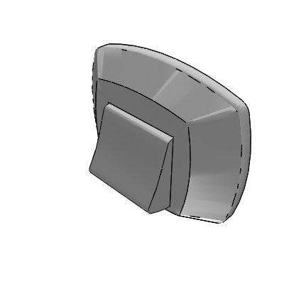 Docol Finish for flush valve 1 1/2" and 1 1/4" pearl gray, Special - DocolSystem Industrial Valves