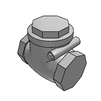 Docol Horizontal check valve 1 1/4" - DocolBásicos Industrial Valves