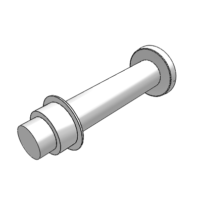 Docol Connecting pipe for basin 1 1/2" x 25cm - DocolBásicos Industrial Valves